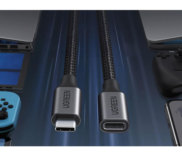 UGREEN Przedłużacz USB 3.2 US372 męski USB-C do żeński USB-C Gen 2 - 1501479 - zdjęcie 3